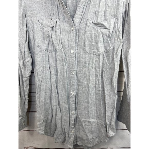 Cloth & Stone Botton Down Blouse XS - Picture 3 of 4